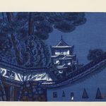 六　月夜　白鷺城