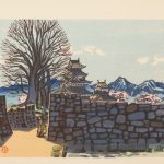 七　春山　松本城