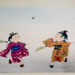 羽根つき