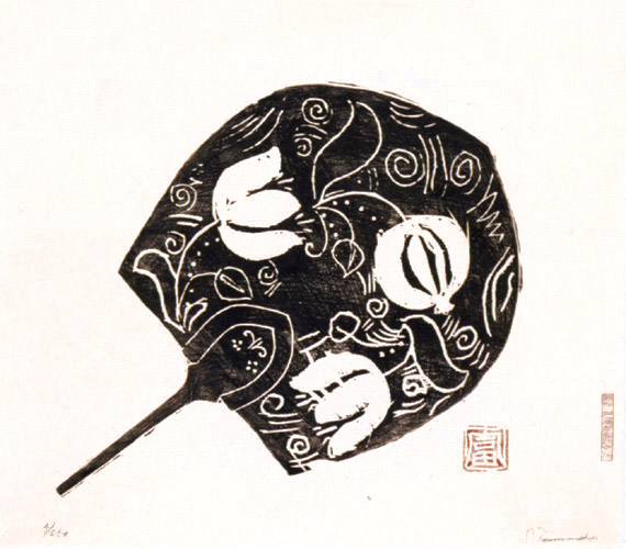 団扇・花