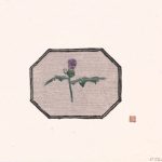 野薊の図
